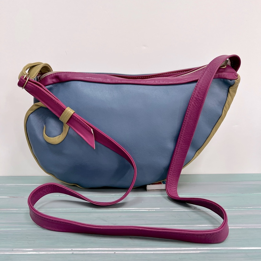 Carol Hearty Designer Leather Crossbody Bag